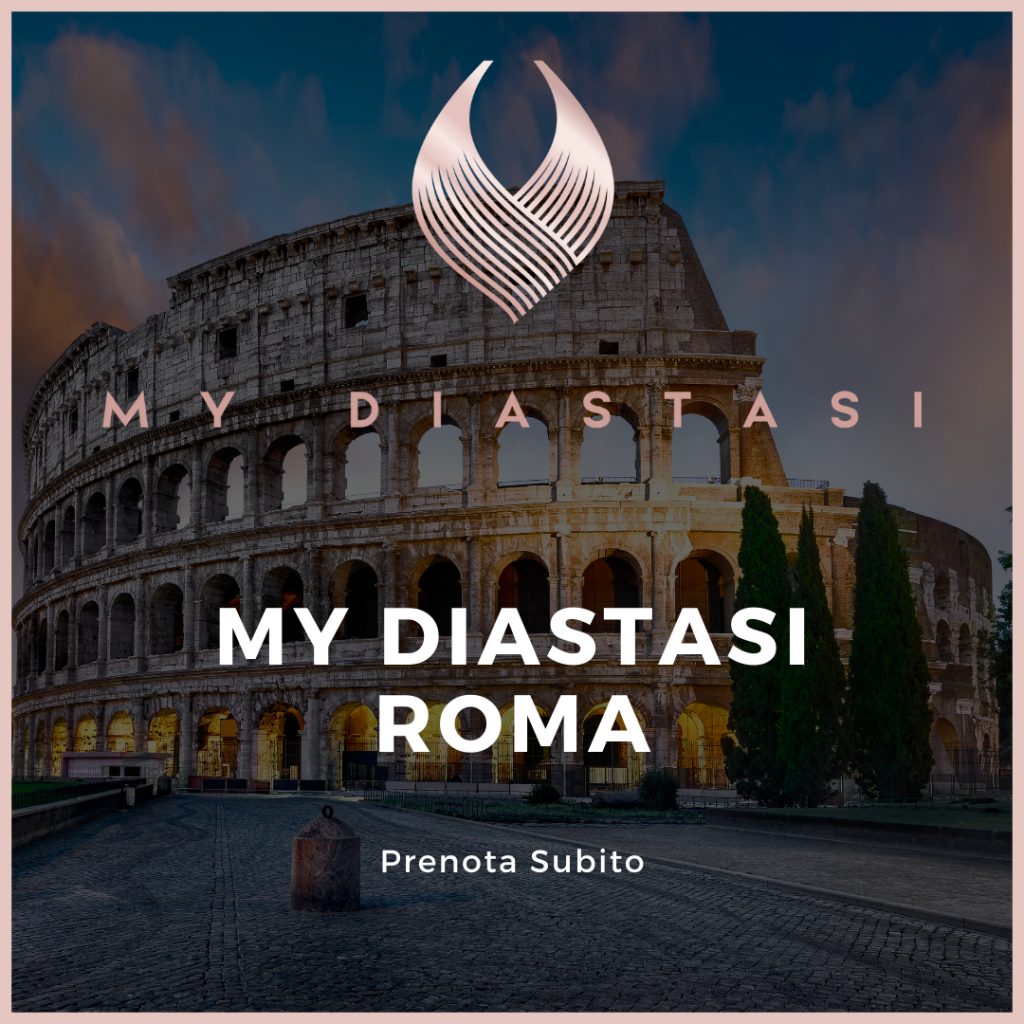 copertina di anteprima con una foto del Colosseo e che invita a prenotare una visita per MyDiastasi